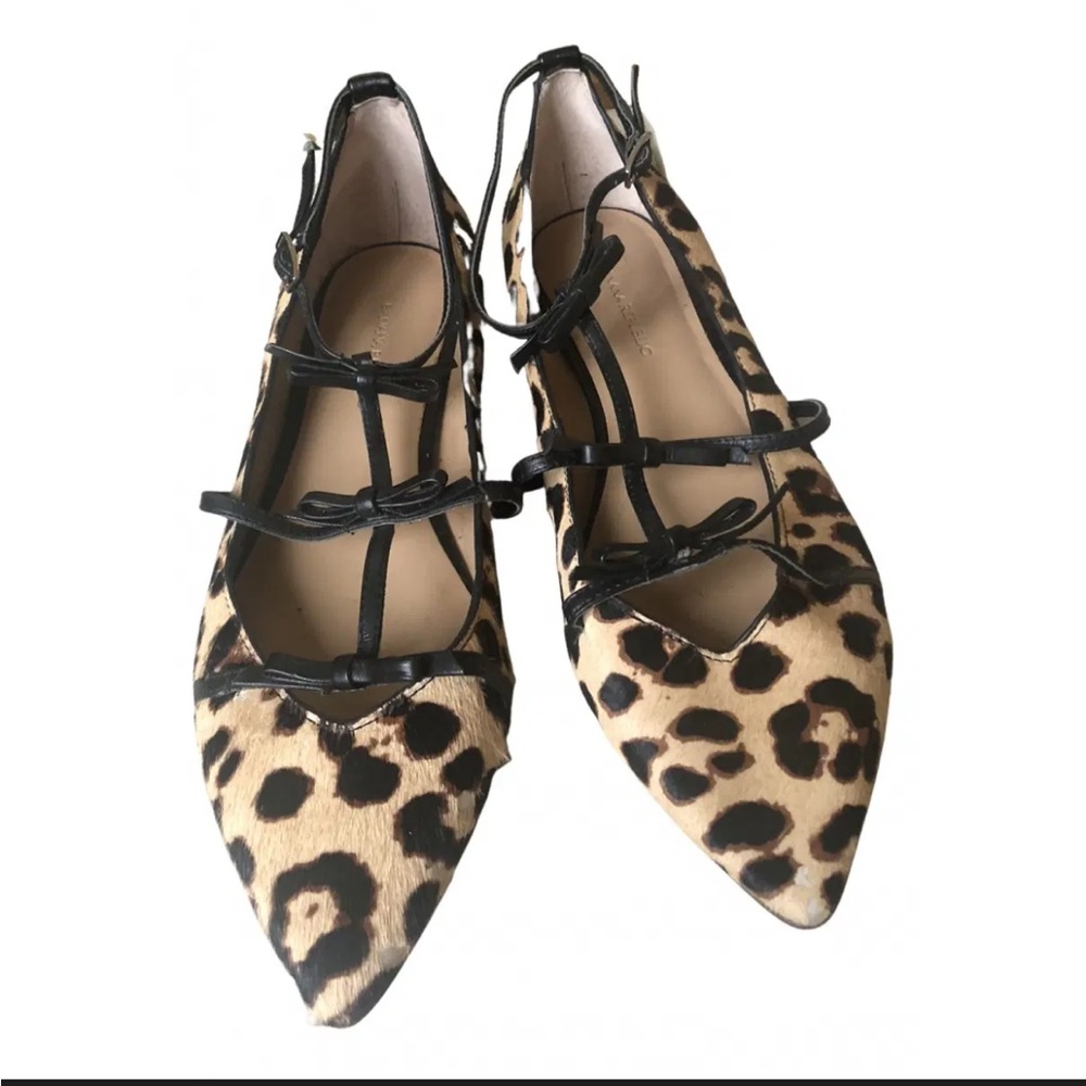 Banana Republic leopard print flats